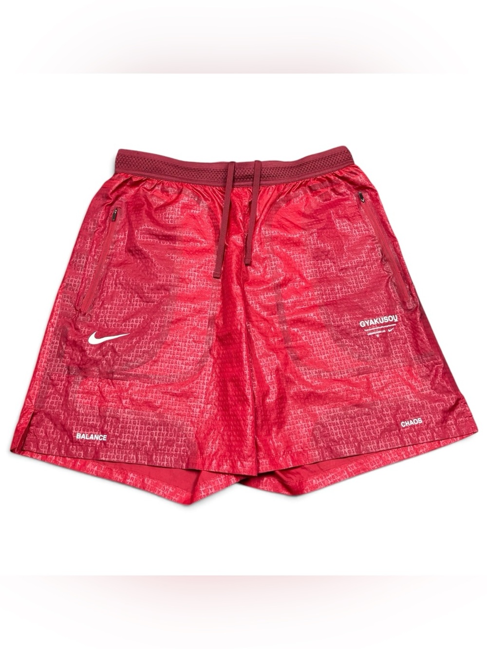 Nike Undercover Lab Gyakusou Gira Running Shorts Jun Takahashi Red Men’s Small